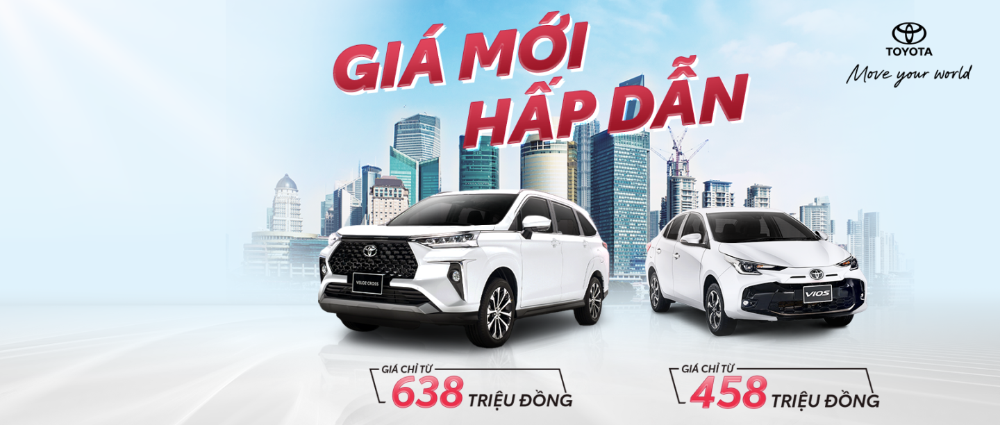 Cập nhật giảm giá Veloz và Vios 2024